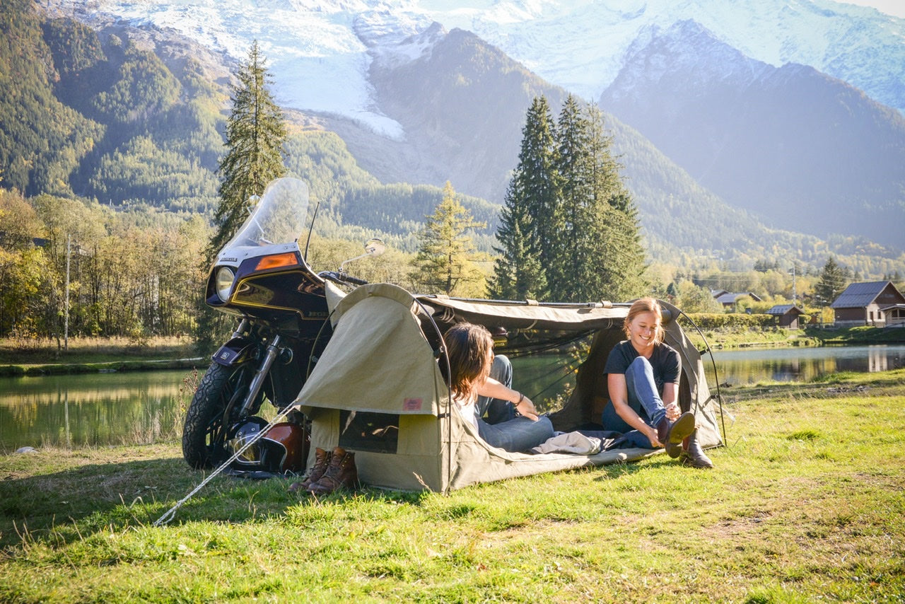 RoadNest Duo Canvas Moto Tent photo 3