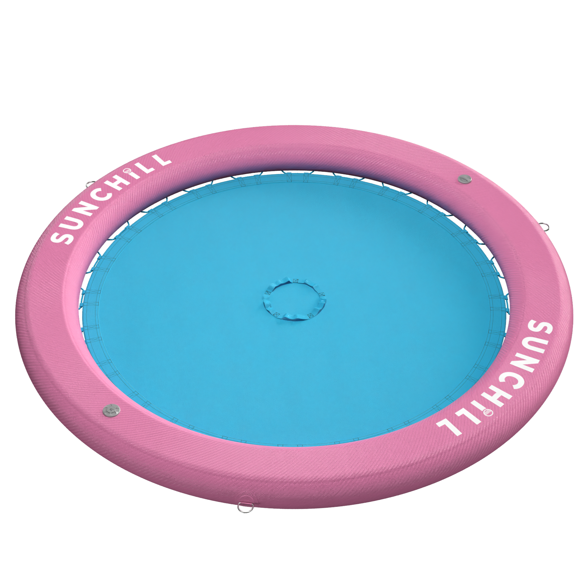 AquaHaven Inflatable Water Hammock - Cotton Candy