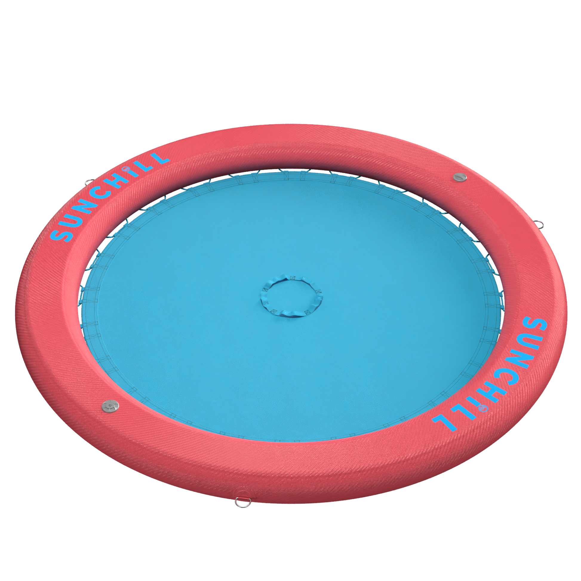 AquaHaven Inflatable Water Hammock - Coral Sea