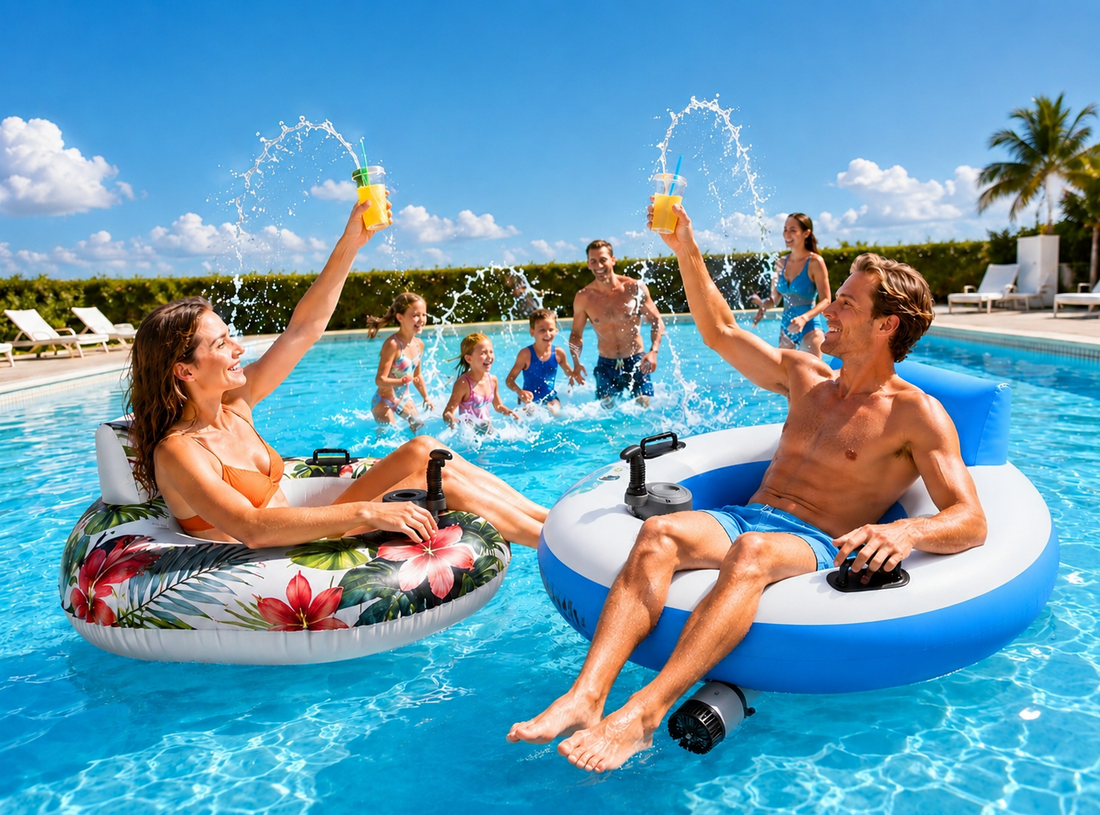 AquaCruze Motorized Pool Float