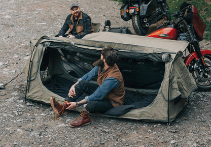 RoadNest Duo Canvas Moto Tent photo 18