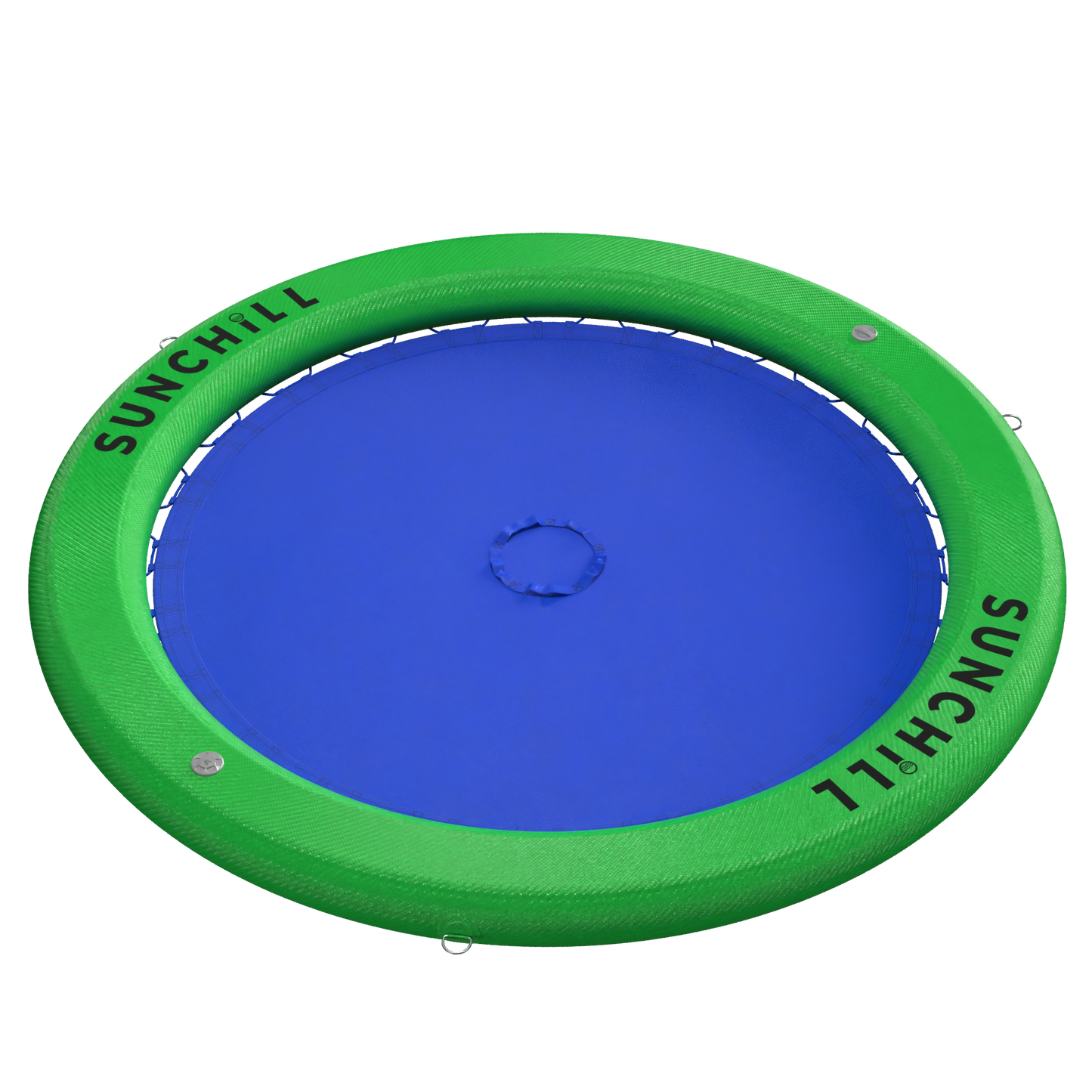 AquaHaven Inflatable Water Hammock - Sea Green